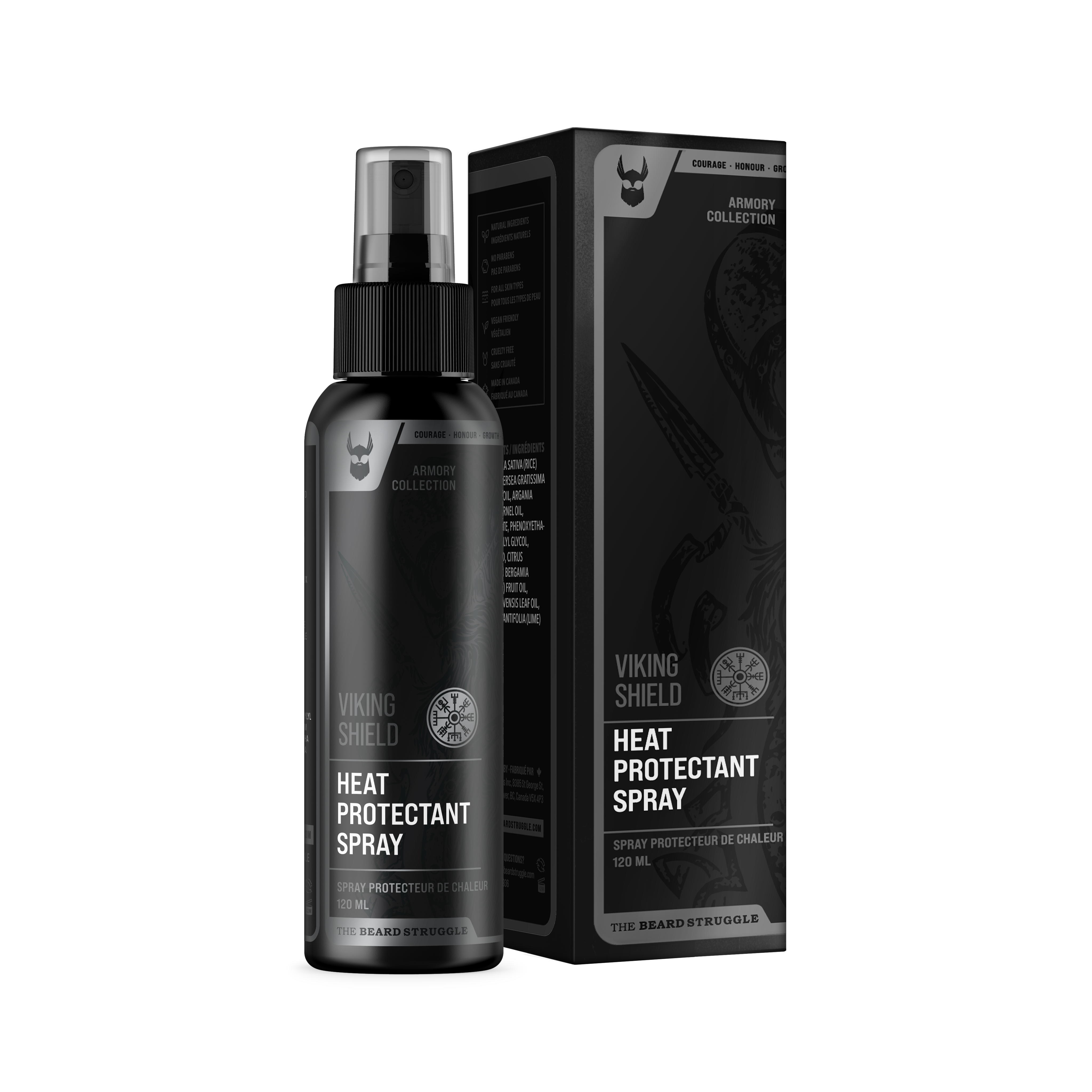 CARBON X & VIKING SHIELD SET - THE BEARD STRUGGLE