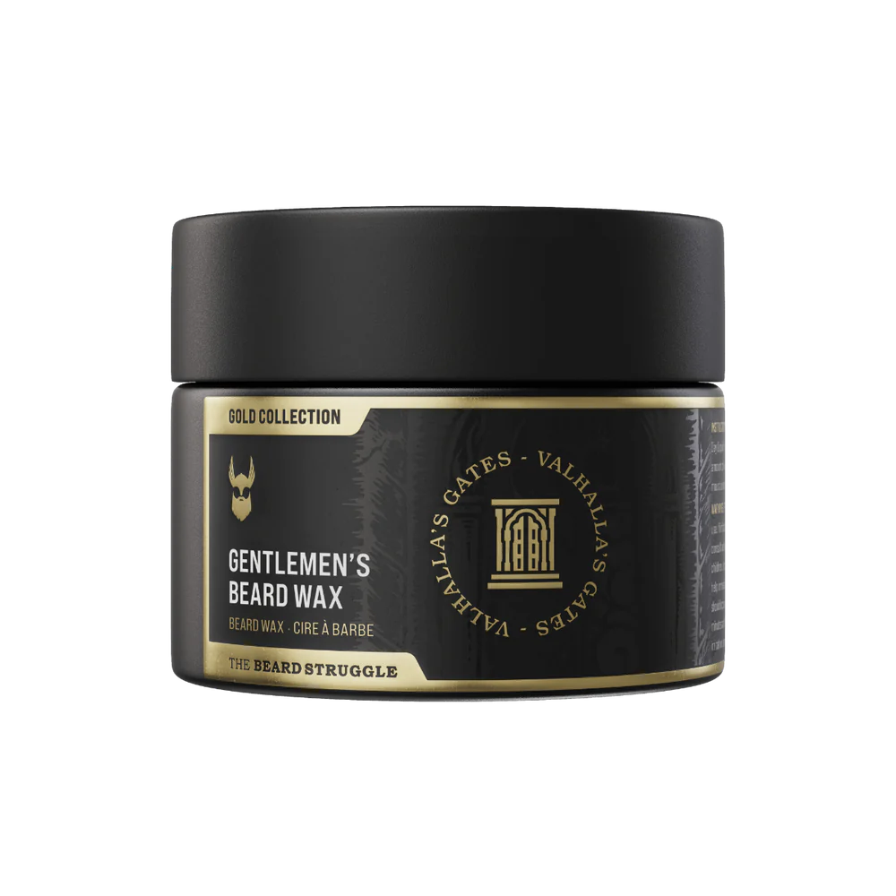 GENTLEMEN'S BEARDS AND MUSTACHE WAX - GOLD COLLECTION